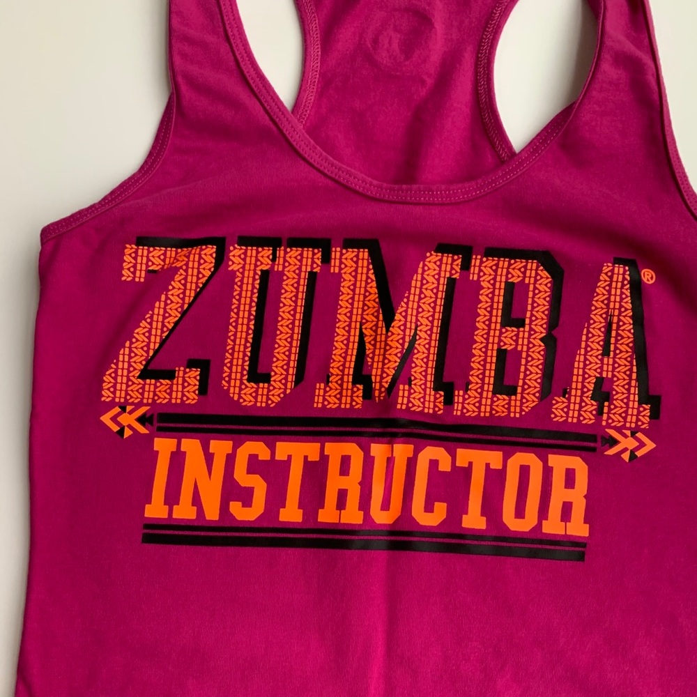 Magenta Zumba Instructor Tank Top - XSpicy